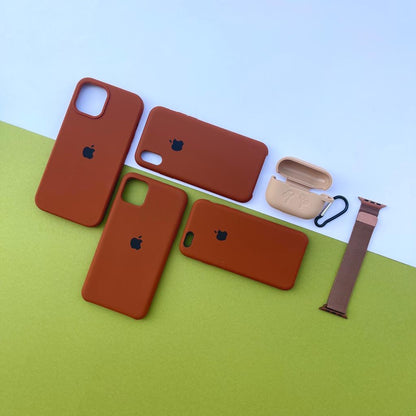 Chocolate Brown Silicon Case